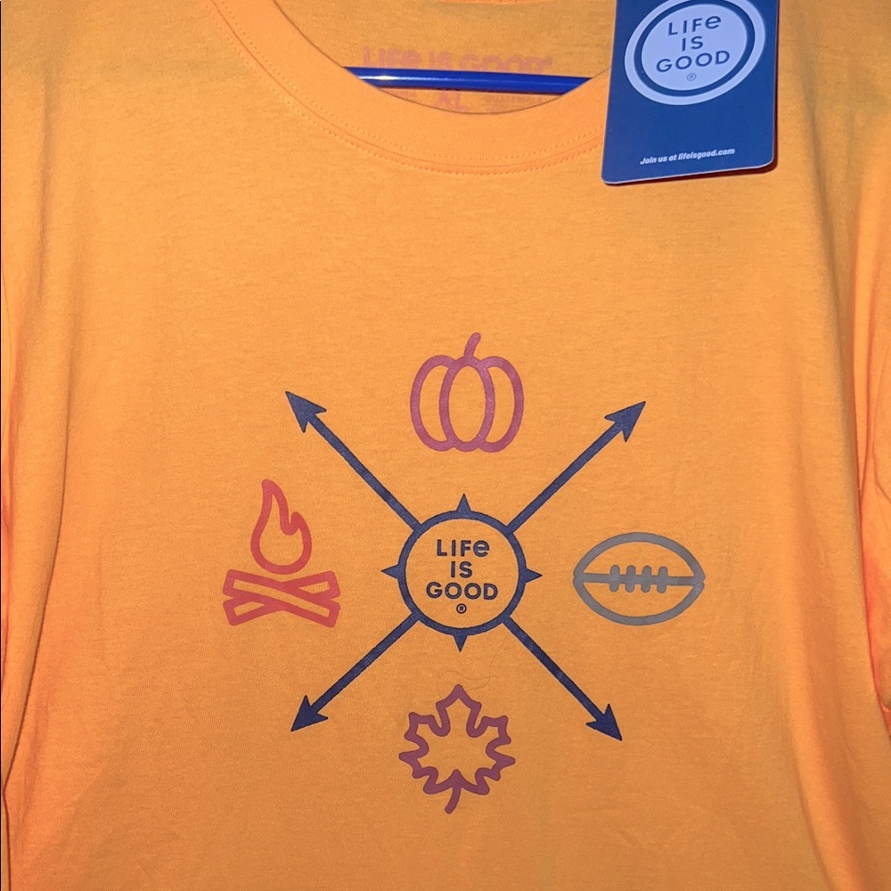 LIFE IS GOOD “FALL FAVORITES” LS TEE